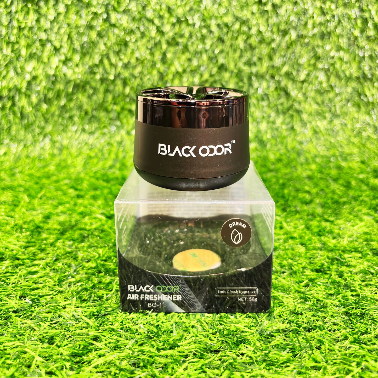AIR FRESHENER BLACK ODOR BO-1 50G