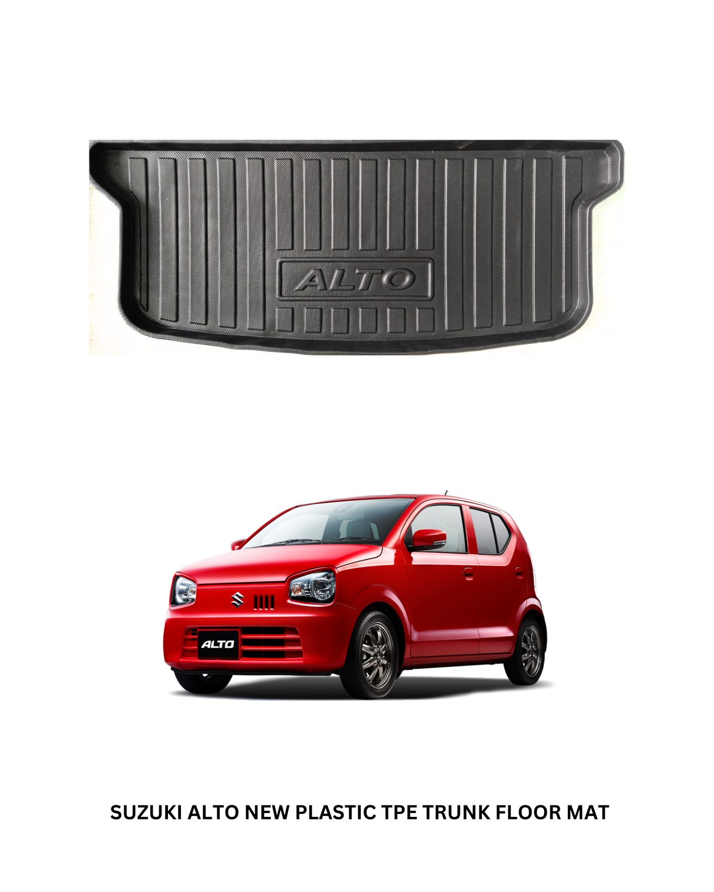 SUZUKI ALTO NEW  TPE PLASTIC CAR TRUNK MAT